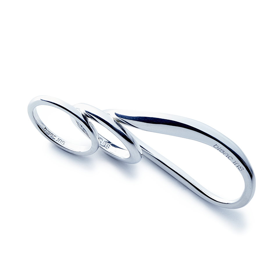 新座店 blanc iris 2finger ring | www.hydromagic.gr