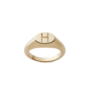 Oval Initial H ¥0