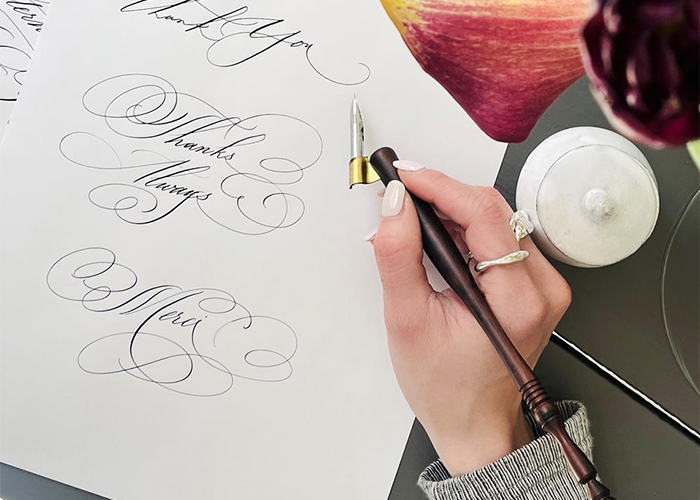 Calligraphy Workshop at espace 202